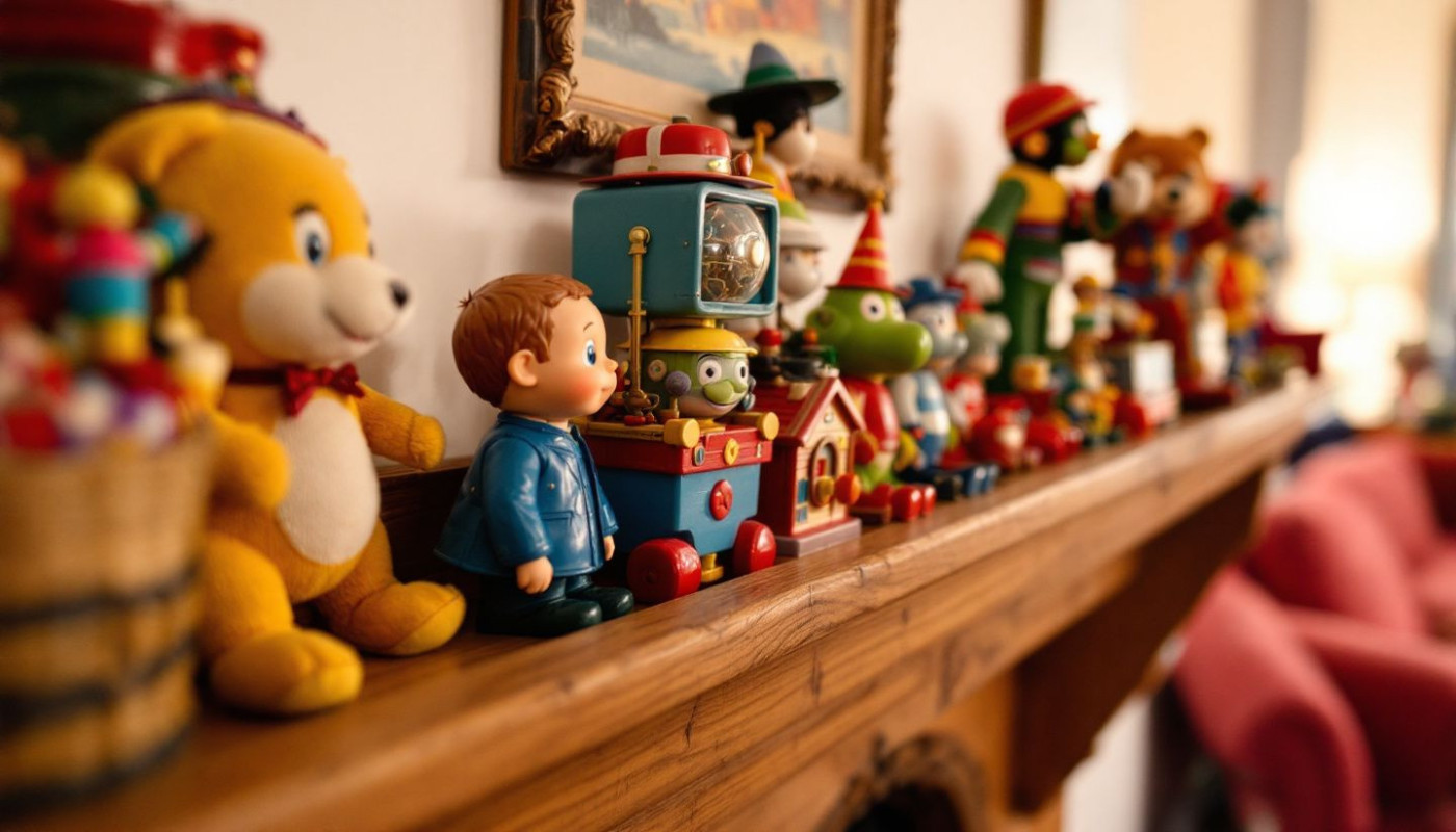 Comment les objets de collection créent-ils une ambiance nostalgie ?
